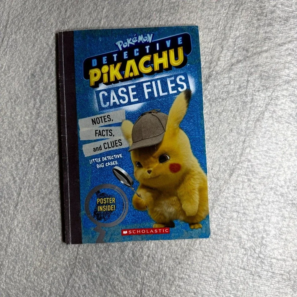 Pokemon Scholastic Detective Pikachu‎ Case Files book 2019